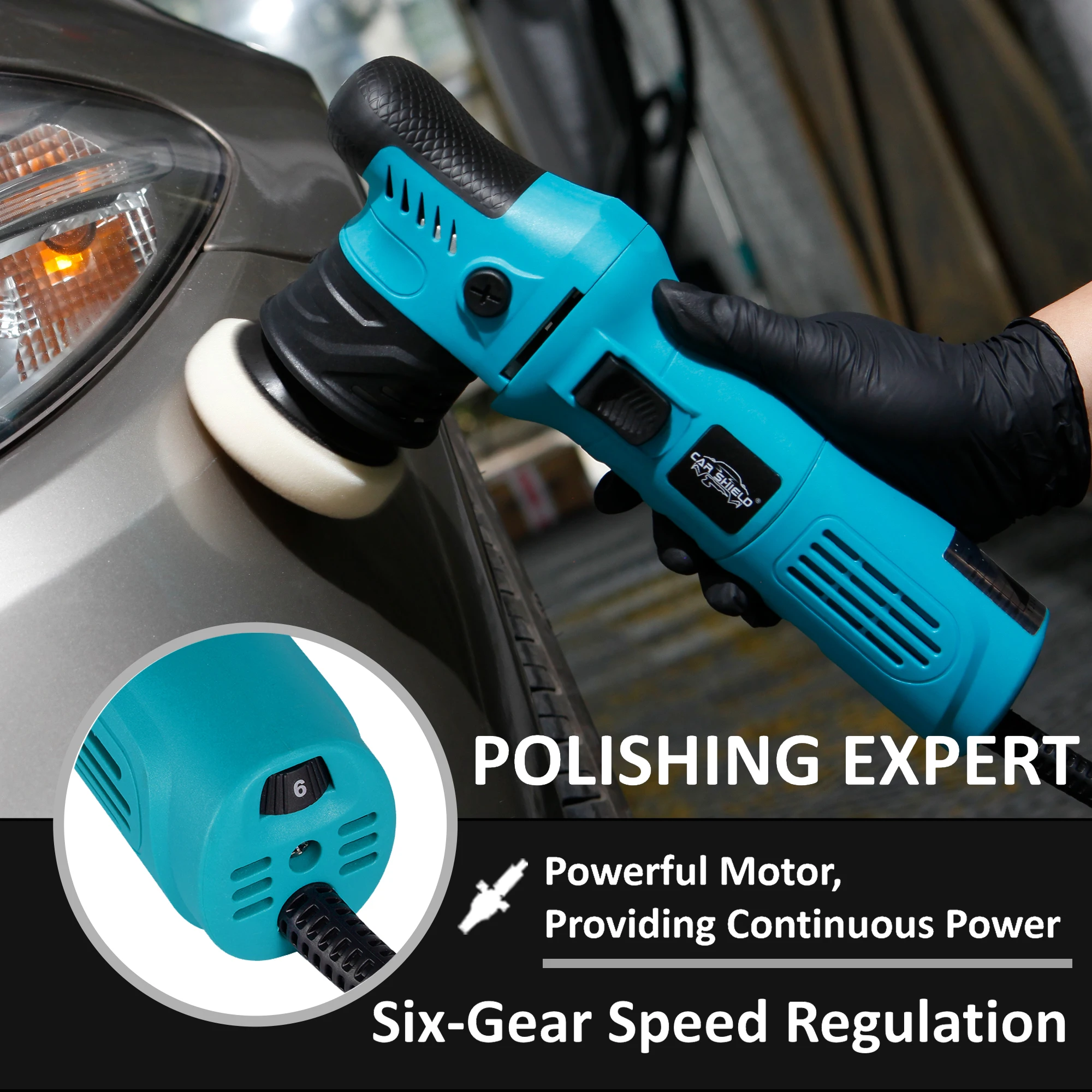 Orbital Polisher Da - 2026 Car Shield 12mm Orbital Random