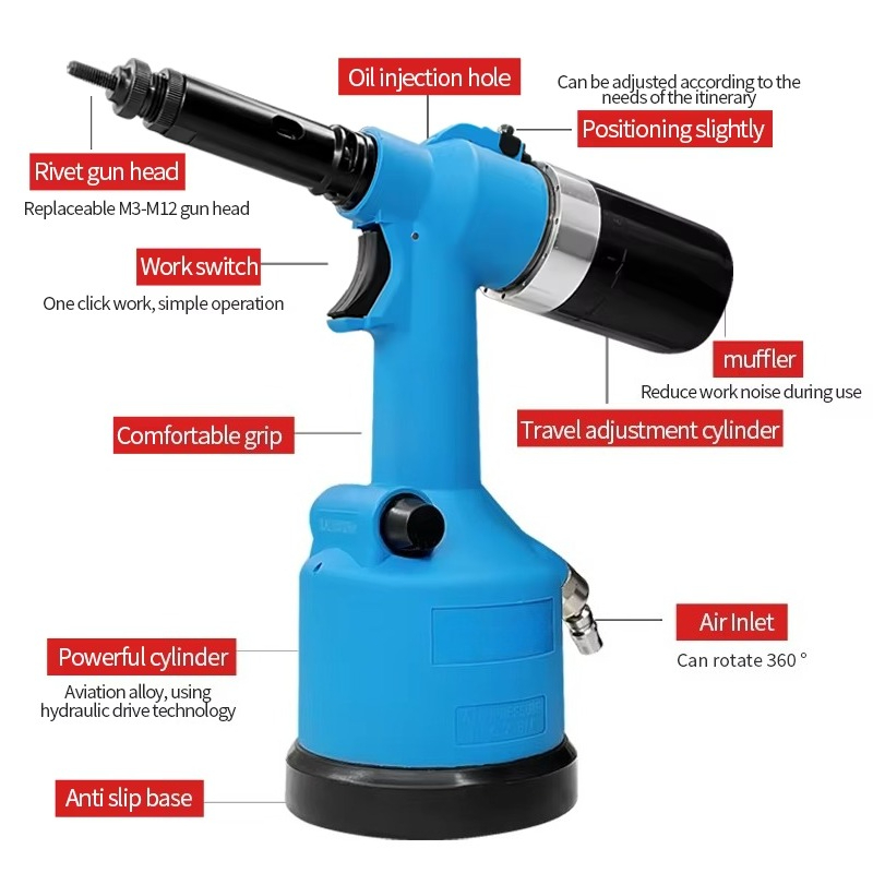 RL-5312 Heavy-Duty Air Riveter - Rivet Gun Air 评论和价格