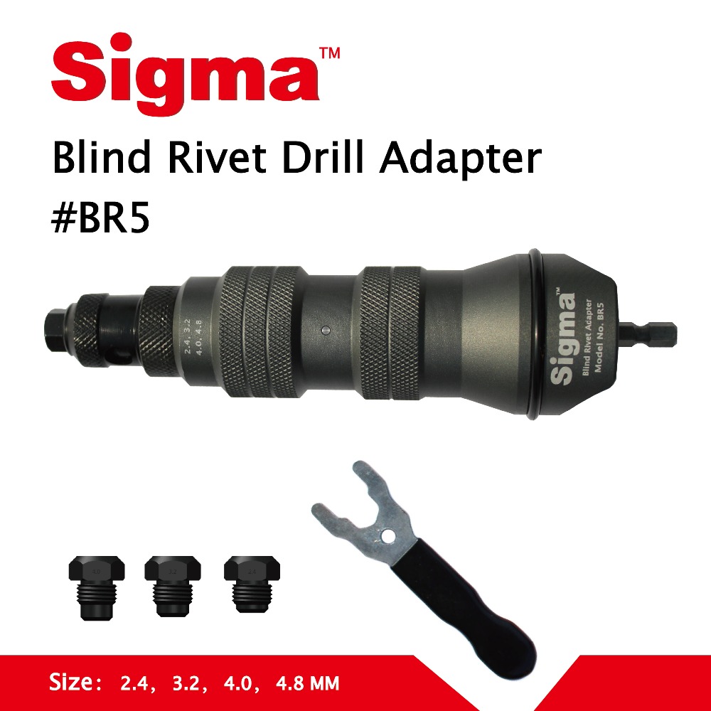 Sigma #BR5 Blind Pop Rivet Dri - Rivet Gun Air 评论和价格
