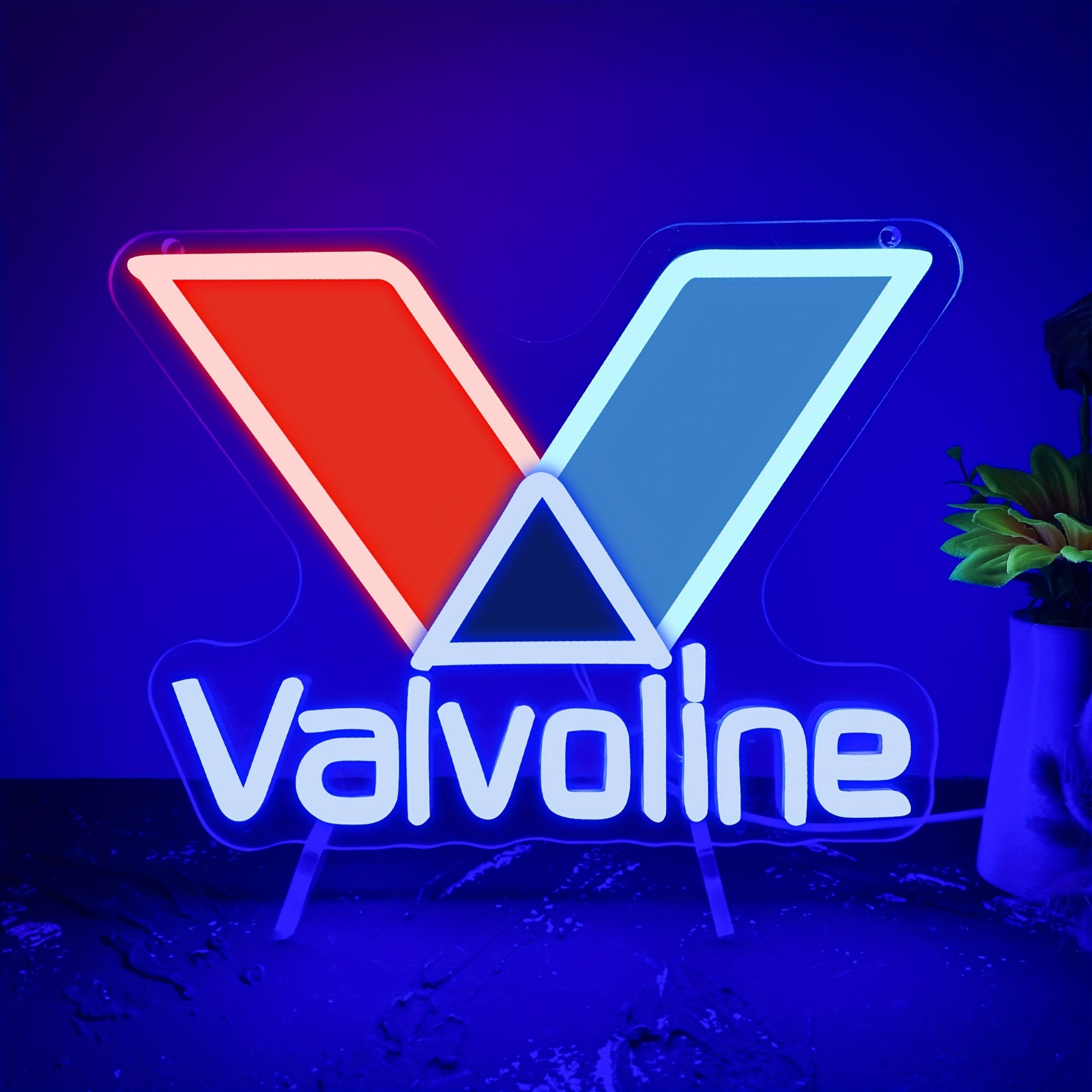 Valvoline Engine Oil Neon Sign - Auto Repair Shop Signs 评论和价格