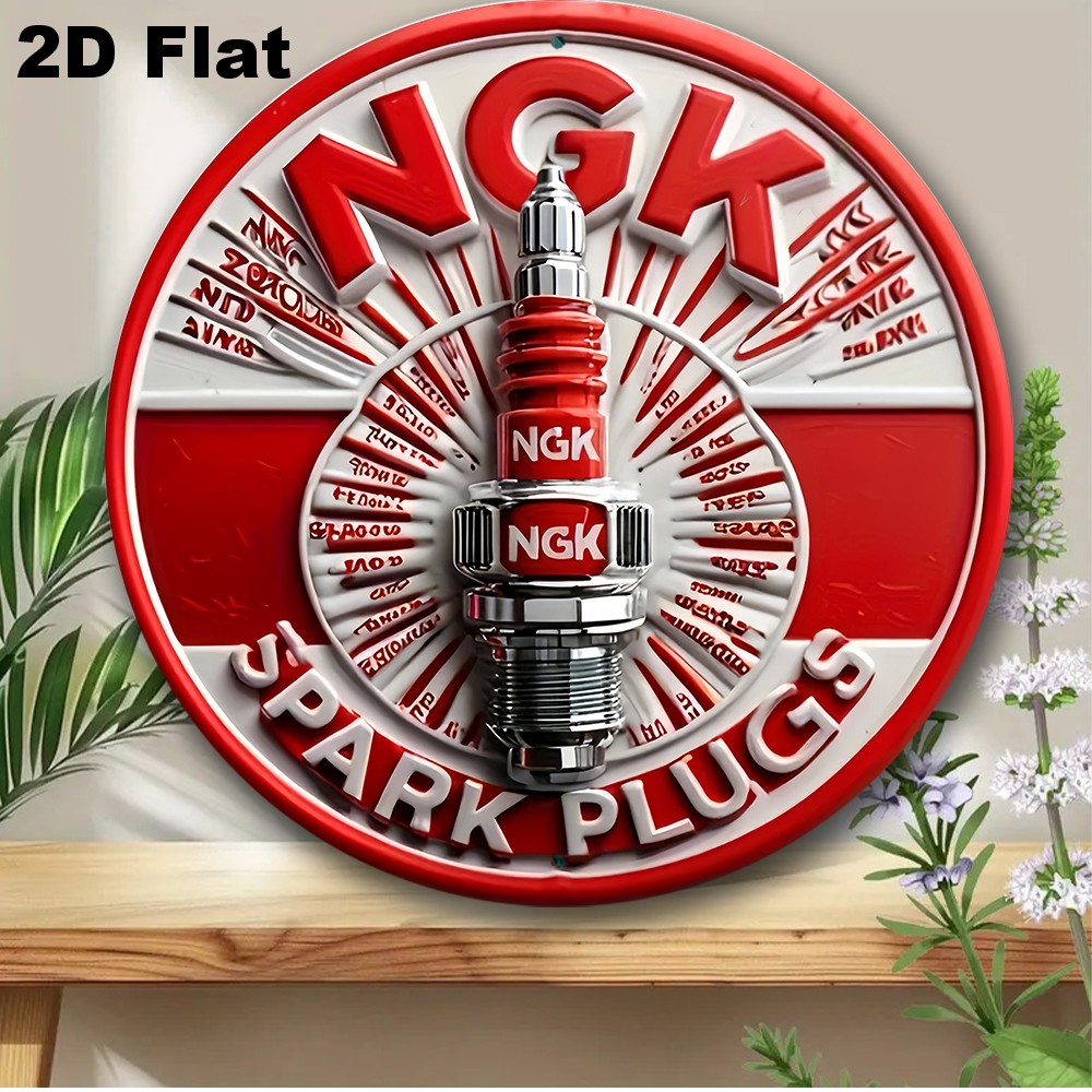 1pc Vintage Auto Parts Pattern - Auto Repair Shop Signs 评论和价格